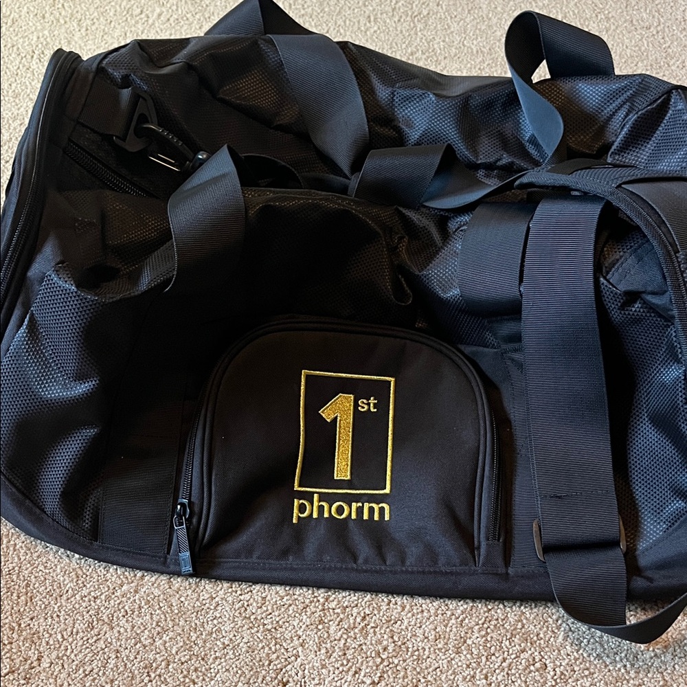 1st Phorm Black Duffel Bag